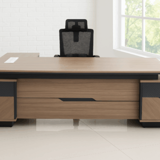 2.4M executive office desk wooden with storage Kenya