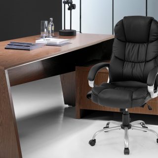 High-back executive office chair with wheels Kenya
