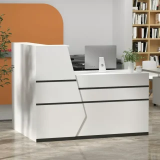 1600mm Reception Office Desk modern front counter Kenya